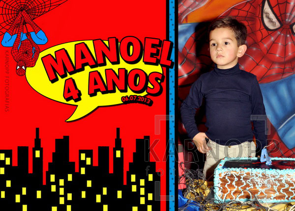 4 anos - Manoel