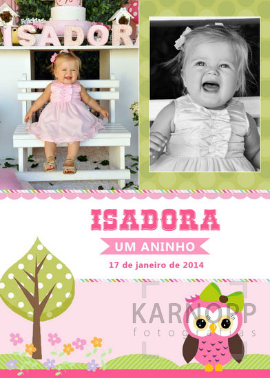 Isadora - 1 ano