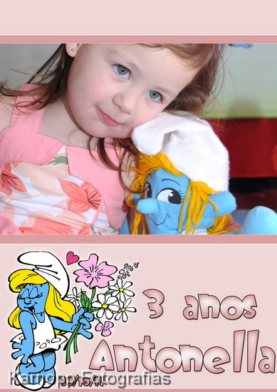Antonella - 3 Anos