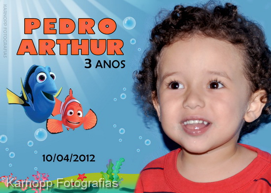 Pedro Arthur - 3 Anos