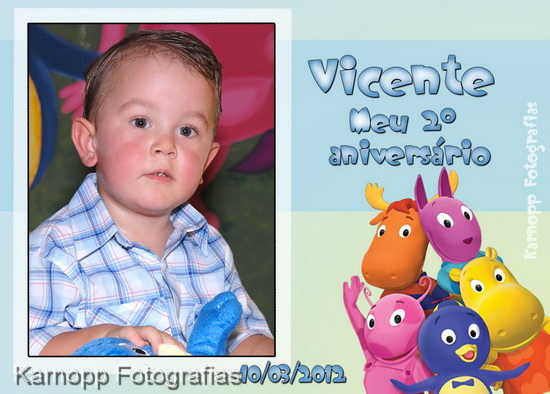 Vicente Badke - 2 Anos